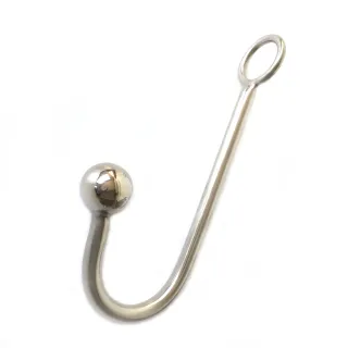 Hochwertiger Analhaken aus Edelstahl mit Kugelloch, Analplug aus Metall, Hintern, Analsexspielzeug, Produkte für Erwachsene, Sexy Spielzeug