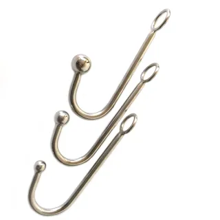 Hochwertiger Analhaken aus Edelstahl mit Kugelloch, Analplug aus Metall, Hintern, Analsexspielzeug, Produkte für Erwachsene, Sexy Spielzeug