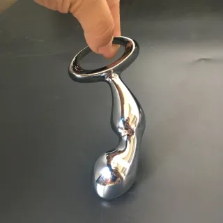 Black Emperor Alloy Anal Plug SM Sexspielzeug für Erwachsene