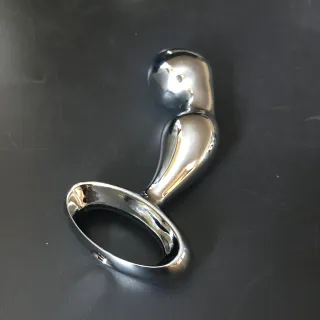 Black Emperor Alloy Anal Plug SM Sexspielzeug für Erwachsene