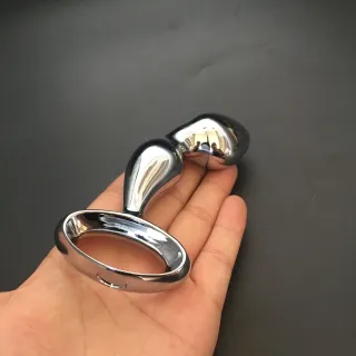 Black Emperor Alloy Anal Plug SM Sexspielzeug für Erwachsene