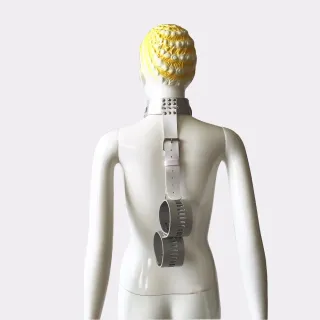 高品質のレザーボンデージハーネス首輪手首拘束奴隷首輪手錠BDSMフェチ手錠セックス玩具