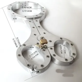 Black Emperor SM Interesse Aluminiumlegierung Fäustling Dreschflegel Hochwertiger heißer Verkauf Männlich Weiblich Erwachsene Spielzeuge