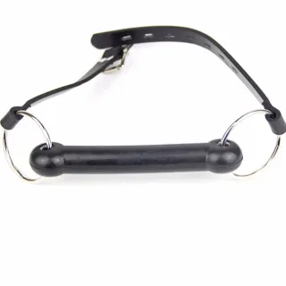 Hot Black Sex Bondage Kunstleder Stick Mundknebel Hundeknochen Harness Stick Gag Fetisch Sexspielzeug Erwachsene Produktspiele