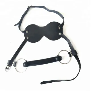 レザーボンデージギャグマウスBDSMおもちゃオープンマウスギャグボールボンデージ拘束セックスゲーム大人のセックスおもちゃカップル用