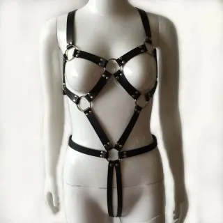 Erotische Dessous Leder Bondage Harness Frauen Gürtel Strap Bondage Fesseln Fetisch Wear Sex Spielzeug für Paare Sex Produkte