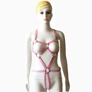 Erotische Dessous Leder Bondage Harness Frauen Gürtel Strap Bondage Fesseln Fetisch Wear Sex Spielzeug für Paare Sex Produkte