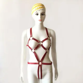 Erotische Dessous Leder Bondage Harness Frauen Gürtel Strap Bondage Fesseln Fetisch Wear Sex Spielzeug für Paare Sex Produkte