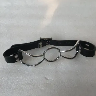 Lederflegel aus Legierung, Doppelkreis, Schmetterlingstyp, Plug. SM stimuliert Spielzeug, Sexprodukte