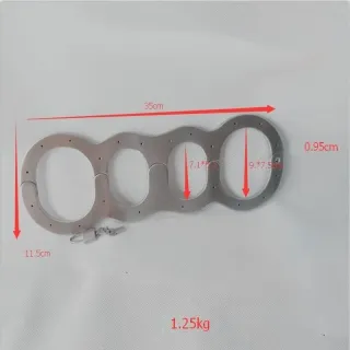 代替の楽しいおもちゃ BDSM ステンレススチール 手足拘束 フェティシズム 奴隷 手錠 足手錠 セックス玩具