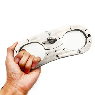 Neuer heißer Verkauf Alternative Spaß Spielzeug BDSM Edelstahl Handfessel Fetischismus Slave Handschellen Sexspielzeug