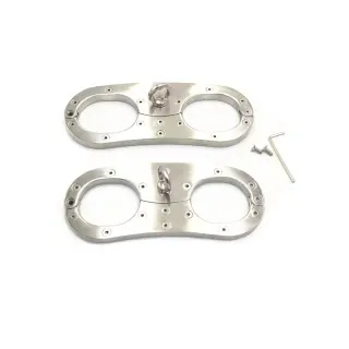 Neuer heißer Verkauf Alternative Spaß Spielzeug BDSM Edelstahl Handfessel Fetischismus Slave Handschellen Sexspielzeug