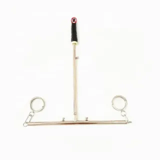 売れ筋ステンレススチールK9固定具BDSM拘束脚カバー開脚装置セックス奴隷とディルドフェチ玩具