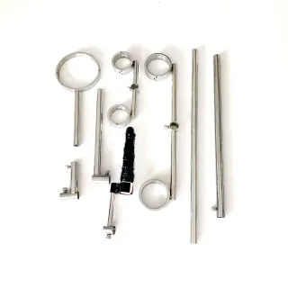 Black Emperor Fetisch BDSM Bondage Edelstahl Regal Dildo Penis Spielzeug Erwachsene Sex Spielzeug Großhandel