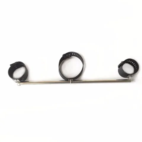 Black Emperor Sex Product Bdsm Bondage Stainless Steel Hand Neck Flail Bdsm Adult Sex Toys for Couples