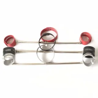 Black Emperor Sex Produkt Bdsm Bondage Edelstahl Hand Hals Dreschflegel Bdsm Erwachsene Sex Spielzeug für Paare