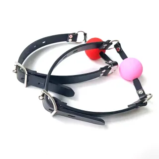 Black Emperor New Leather Mouth Plug Adult Fun Toy Mouth Plug Safety and Health Popular Style