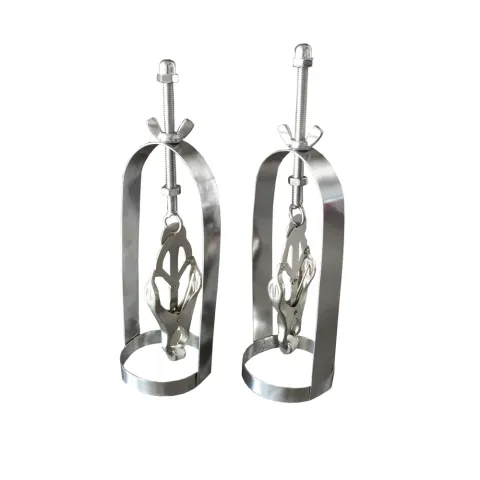 Black Emperor SM butterfly Type Breast Clip Sex Adult Toy Old Style Breast Clip Wholesale of Adult Toys