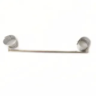 Neueste feste Handschellen Leder Bondage Eisen Metall Kette Fesseln Sex Fesseln Spielzeug für Erwachsene