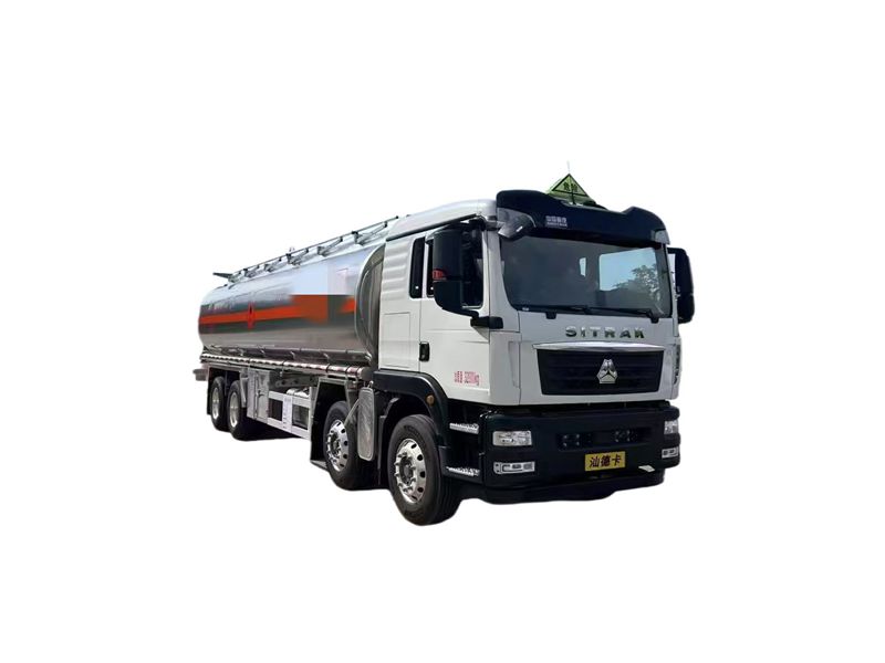 8X4 Rigid Diesel Fuel Tanker Truck 23 Cubic Meter Capacity
