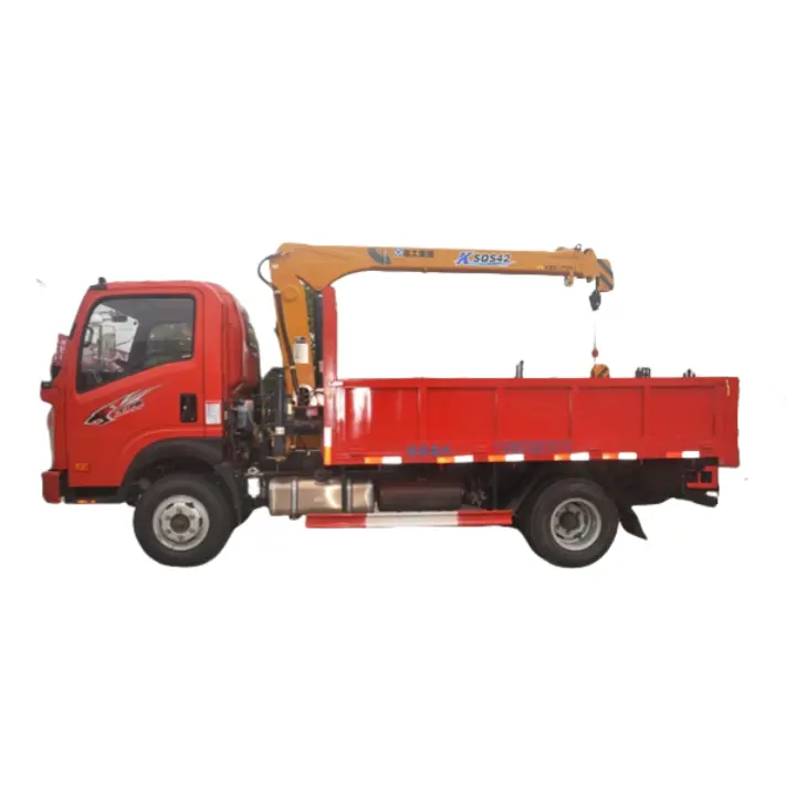 Sinotruk Wangpai 2-ton XCMG truck-mounted crane