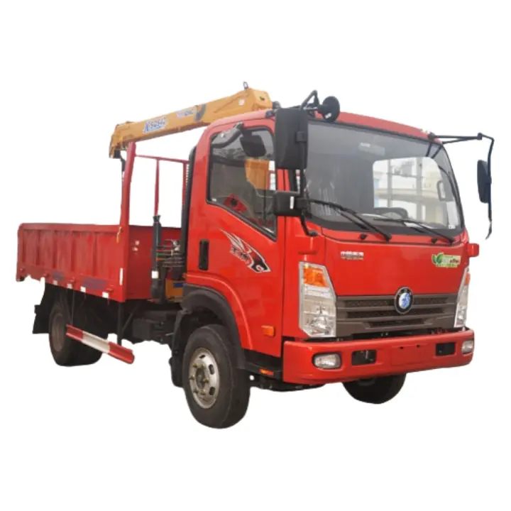 Sinotruk Wangpai 2-ton XCMG truck-mounted crane