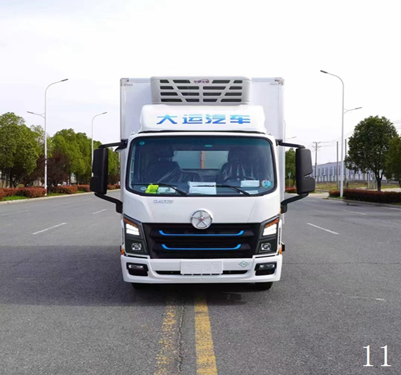 4x2 Dayun Natural Gas Refrigerated Truck