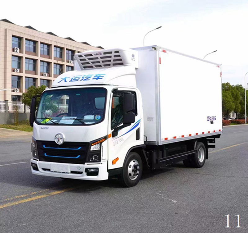 4x2 Dayun Natural Gas Refrigerated Truck