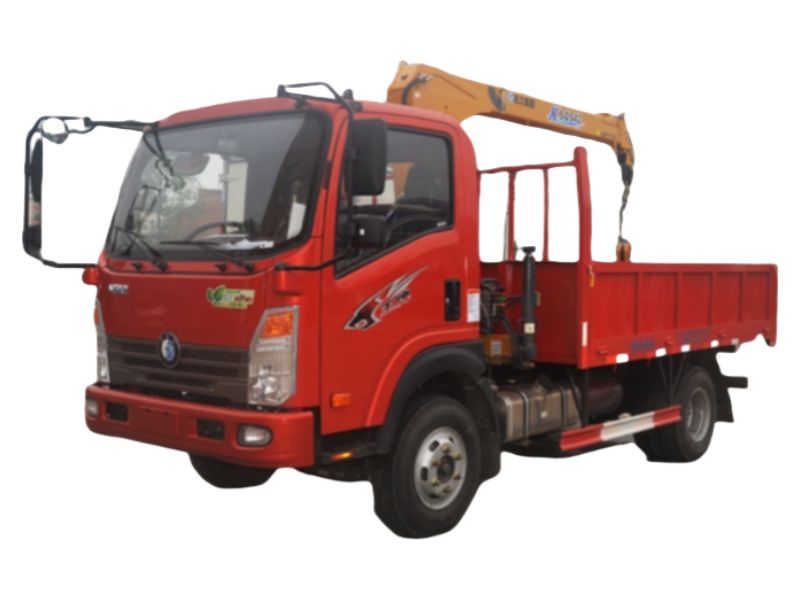 Sinotruk Wangpai 2-ton XCMG truck-mounted crane