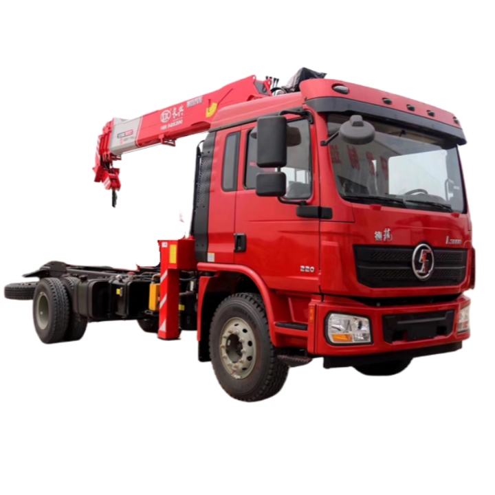 SHACMAN 4x2 Delong Crane Transporter