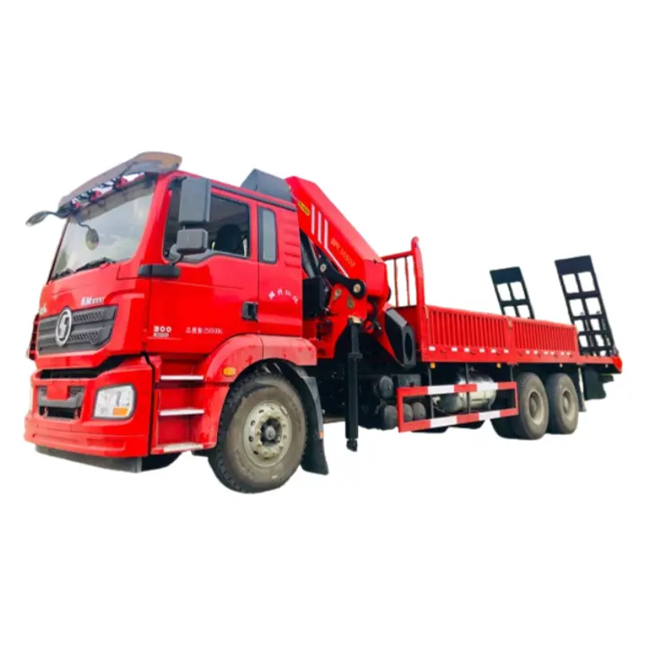 SHACMAN Delong Ladder-Equipped Crane Truck