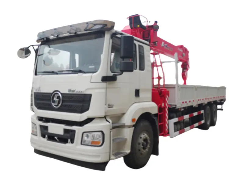 ​SHACMAN Delong Rear Dual Axle Truck-Mounted Crane​