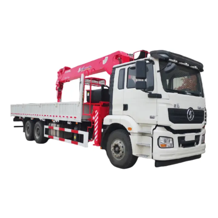 ​SHACMAN Delong Rear Dual Axle Truck-Mounted Crane​