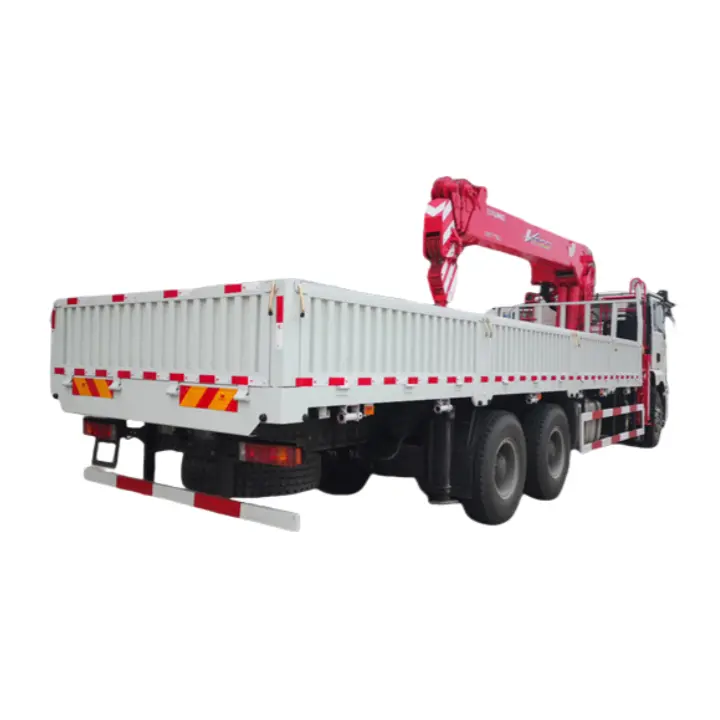​SHACMAN Delong Rear Dual Axle Truck-Mounted Crane​