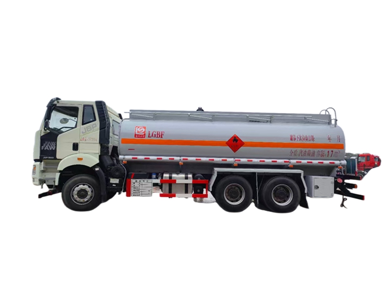6*2 18 tons manual transmission tanker truck
