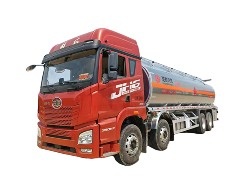 FAW 8x4 26CBM 30.7CBM Diesel Engine Tanker Fuel Truck