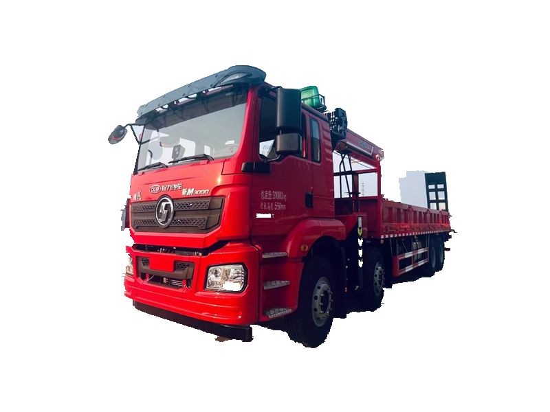 8 * 4 Shaanxi Automobile Delong M300014 ton crane
