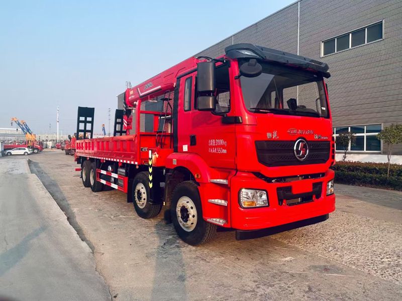 8 * 4 Shaanxi Automobile Delong M300014 ton crane