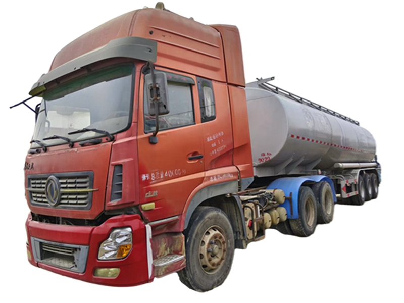Dongfeng New 35 40 45 Cubic Meters semi-hung Tank Truck
