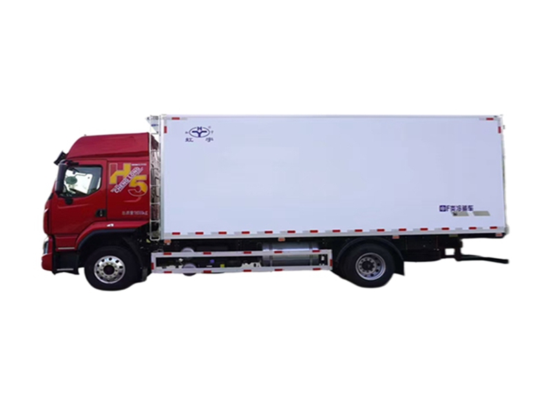 Fuel Type Mobile Freezer Van 12-13 Tons Refrigerator Truck
