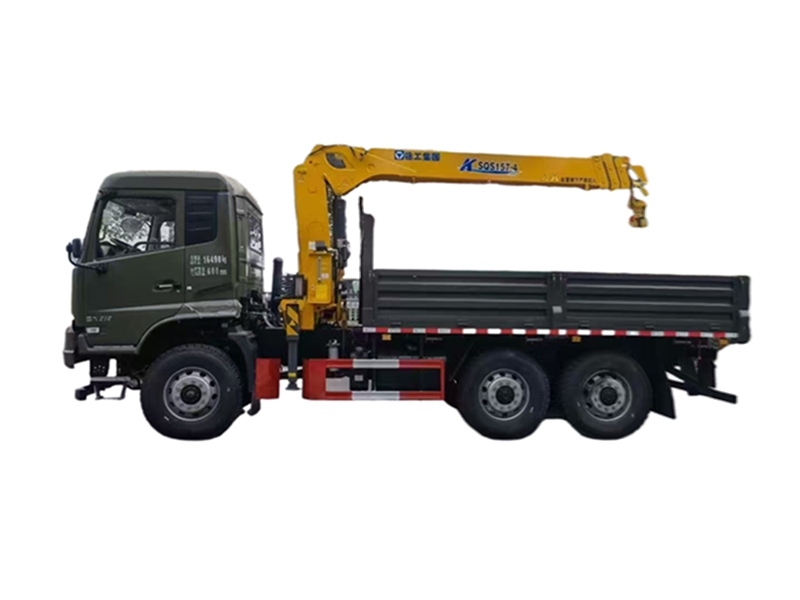 Dongfeng 6x2 Off Road 210HP XCMG 6.3T Truck Mounted Crane