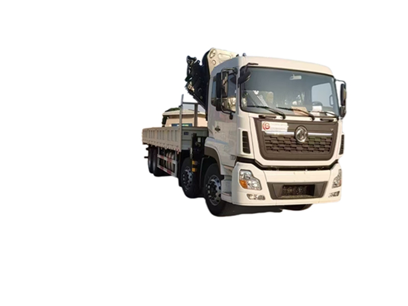 Dongfeng 6*2 Folding arm crane with vehicle