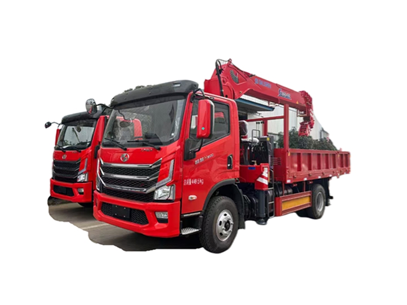 SAIC 180 HP 4*2 7 tons truck-mounted crane