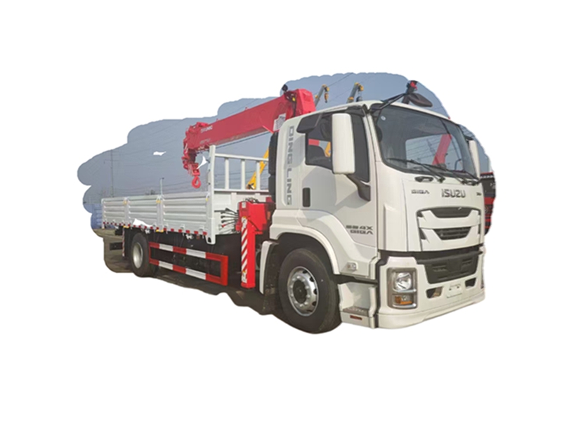 ISUZU 4*2 130 HP 8tons truck-mounted crane