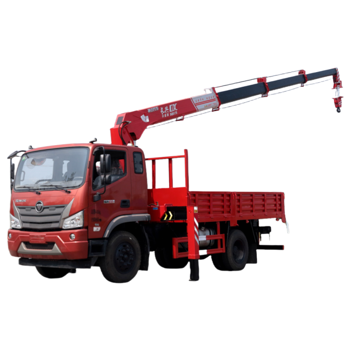 Foton Ruibo Crew Cab with Longxing Fortune Edition 7-ton Straight Boom Crane​