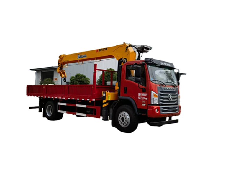 4*2 8 tons 200HP Dayun truck-mounted crane