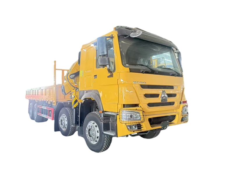 4*2 30 cubes howo truck-mounted crane