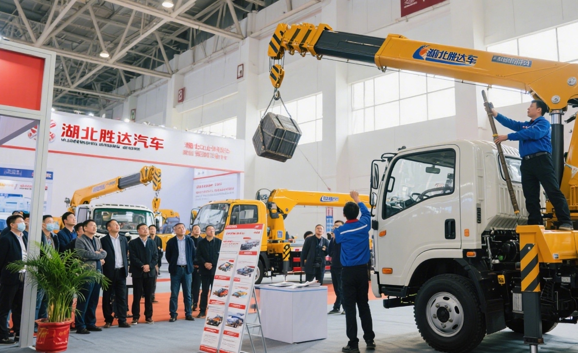 ​​Hubei Shenda Showcases Specialized Fleet at Global Expo, Bolstering 