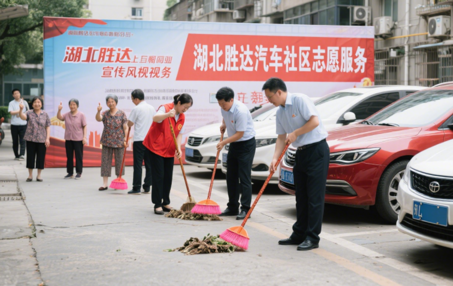 Shenda Auto Staff Shine in Community Volunteer Initiative​