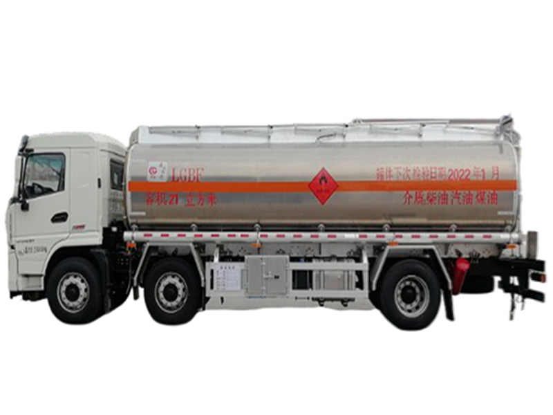 6*2 21 cubes shacman oil tanker car